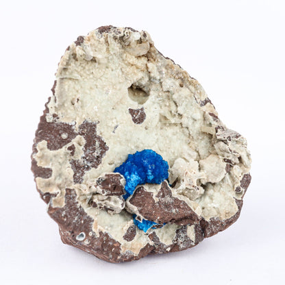 Cavansite on Heulandite (Rare Find) Free Standing Natural Mineral Specimen # B 6494
