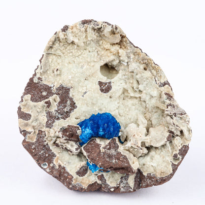 Cavansite on Heulandite (Rare Find) Free Standing Natural Mineral Specimen # B 6494