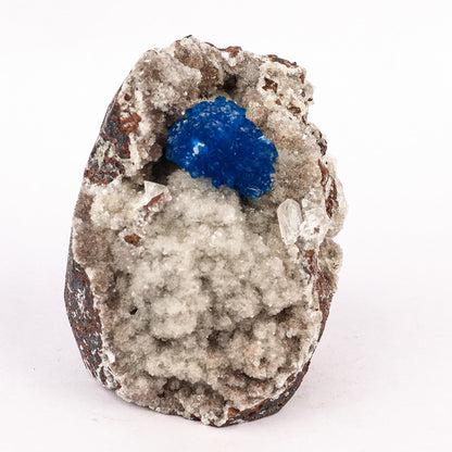 Cavansite on Heulandite (Rare Find) Natural Mineral Specimen # B 6380