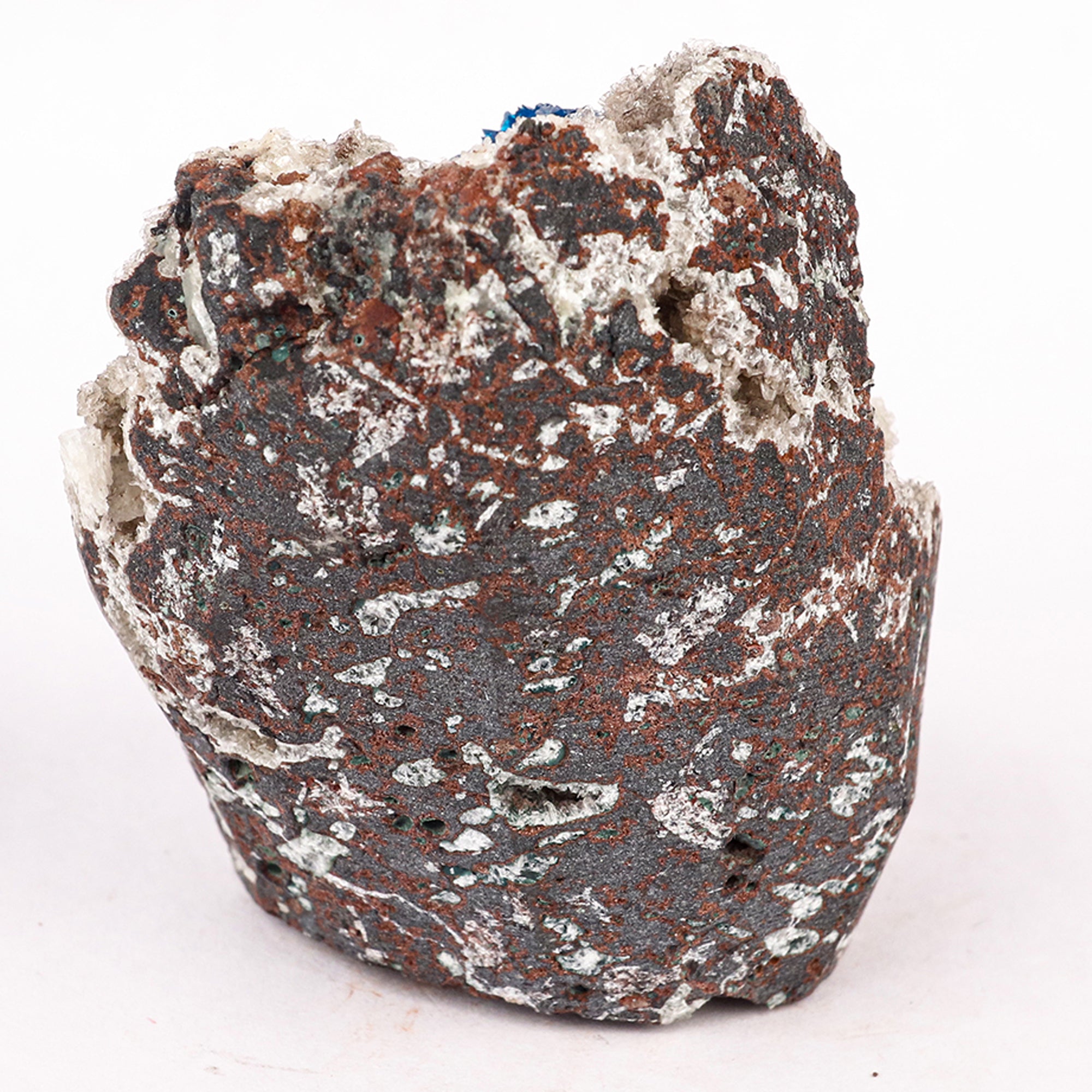 Cavansite on Heulandite (Rare Find) Natural Mineral Specimen # B 6380
