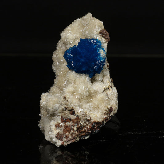 Cavansite on Heulandite (Rare Find) Natural Mineral Specimen # B 6756