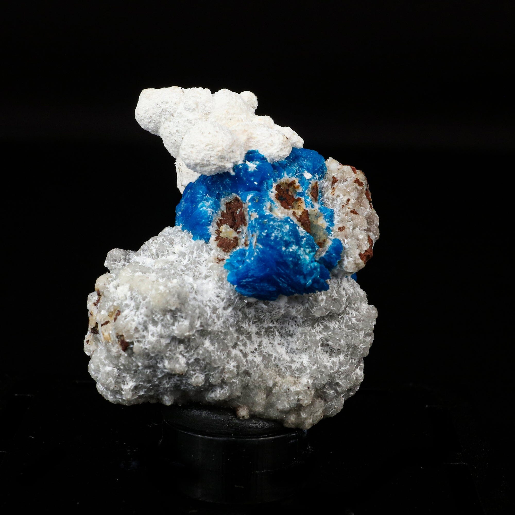 Cavansite on Modernite (Rare Find) Natural Mineral Specimen # B 6707
