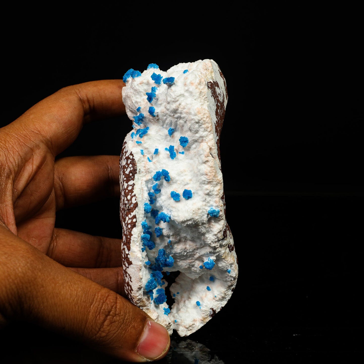 Cavansite on Modernite (Rare Find) Natural Mineral Specimen # B 6759