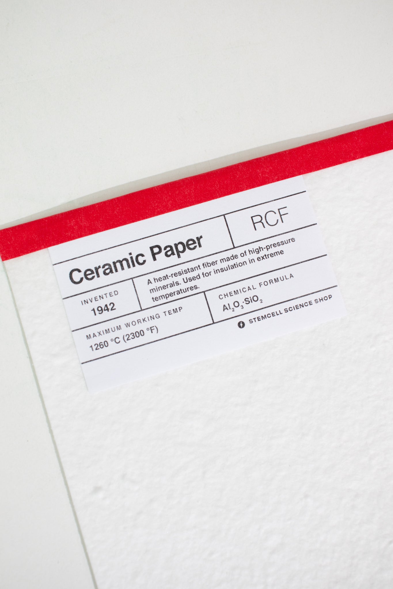 Ceramic Paper Swatch - Tool from Stemcell Science Shop