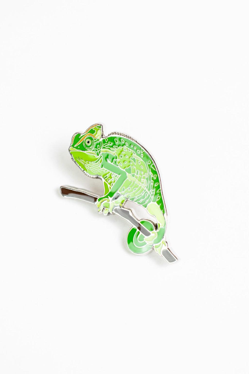 Chameleon Enamel Pin (Chamaeleonidae), Default Title at Stemcell Science Shop