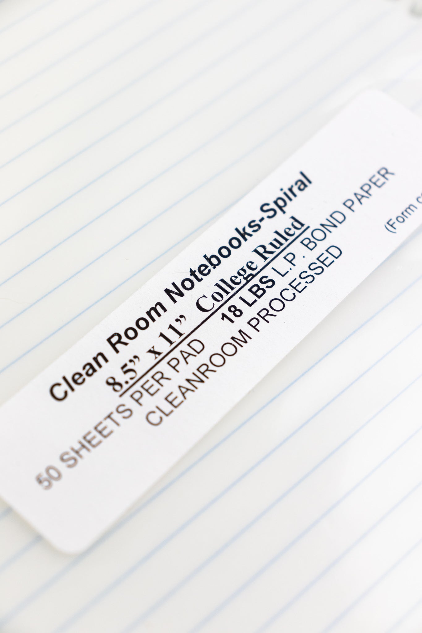 Cleanroom Sterile Notepad, 3 x 5" at Stemcell Science Shop