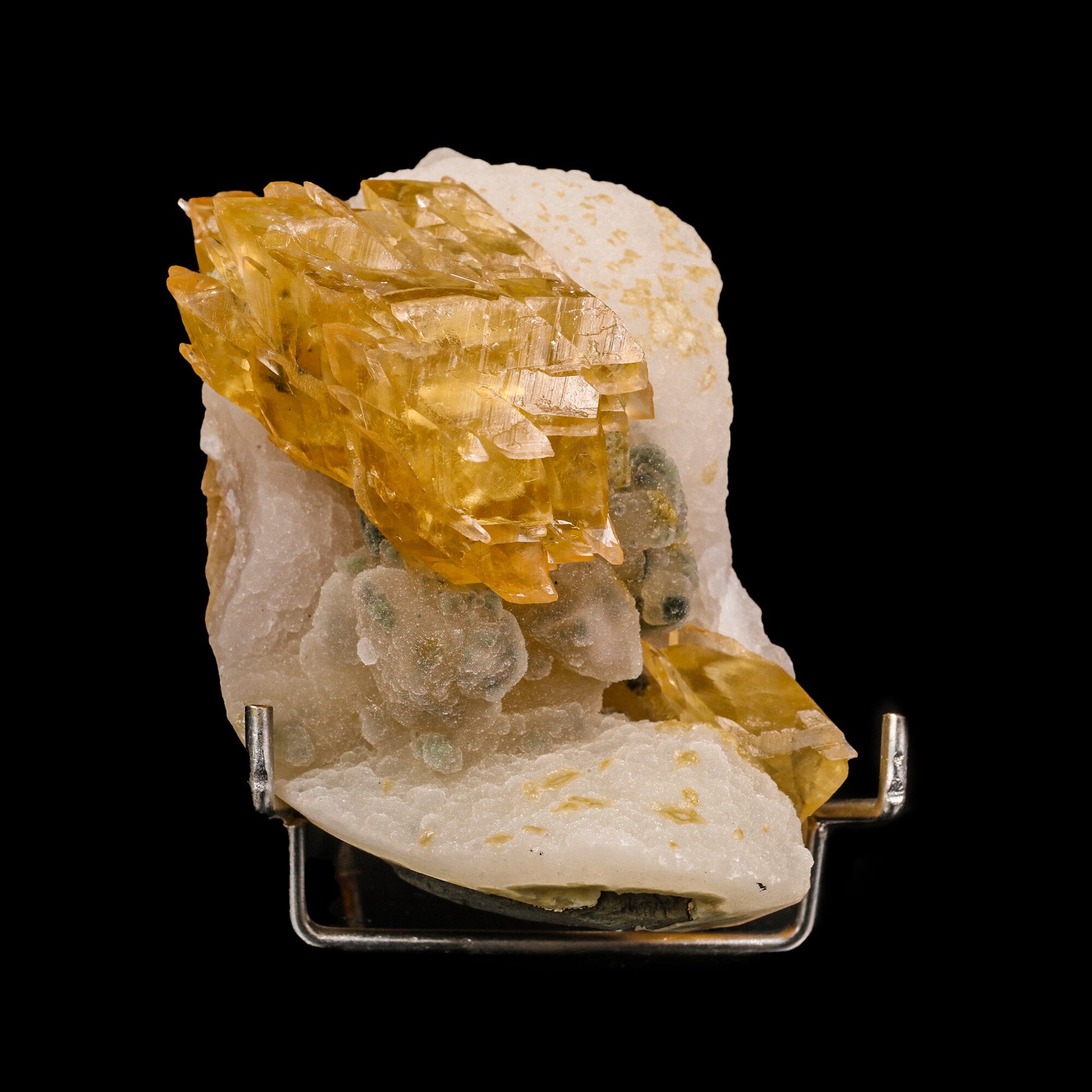 Coated Calcite Rare Find Natural Mineral Specimen # B 6862