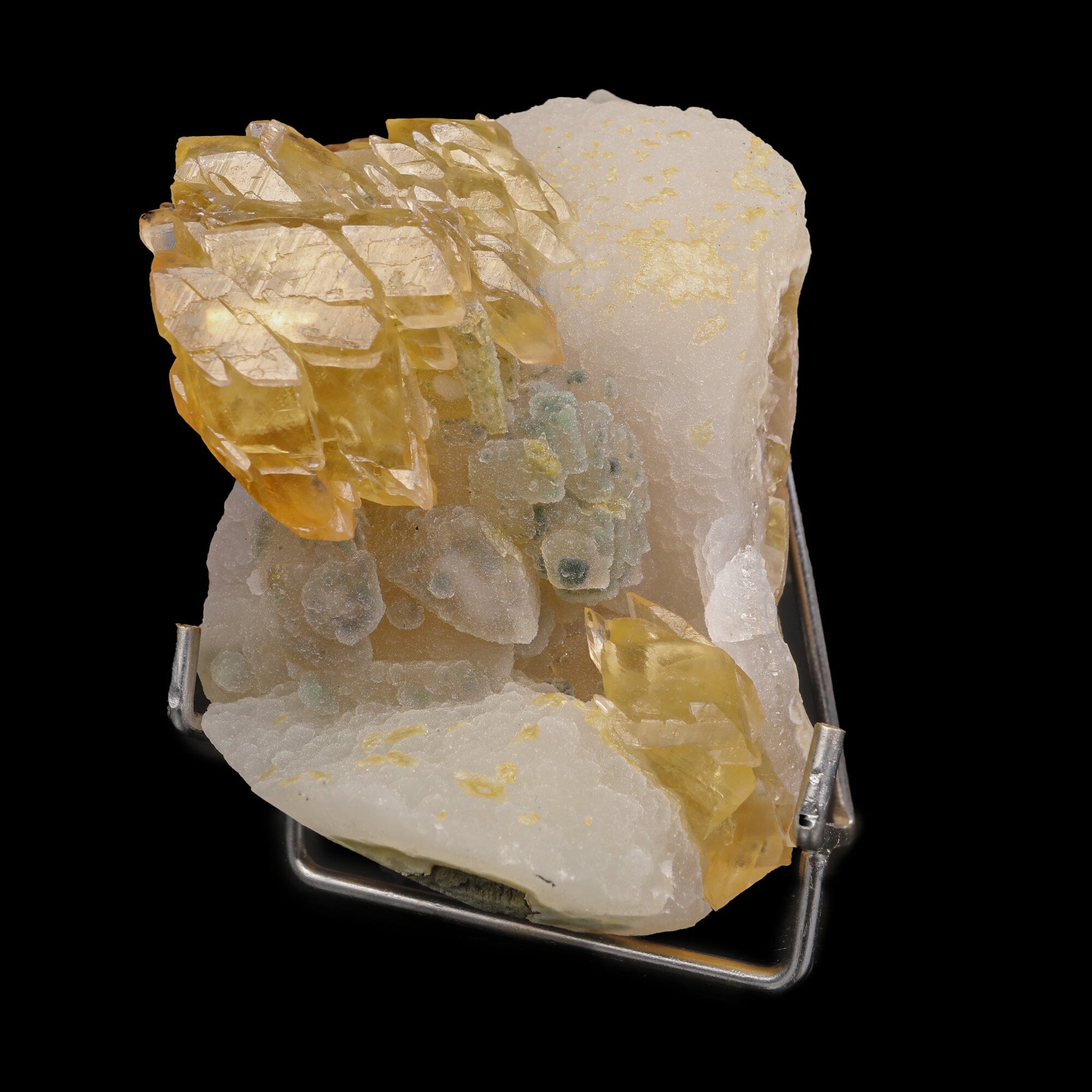 Coated Calcite Rare Find Natural Mineral Specimen # B 6862