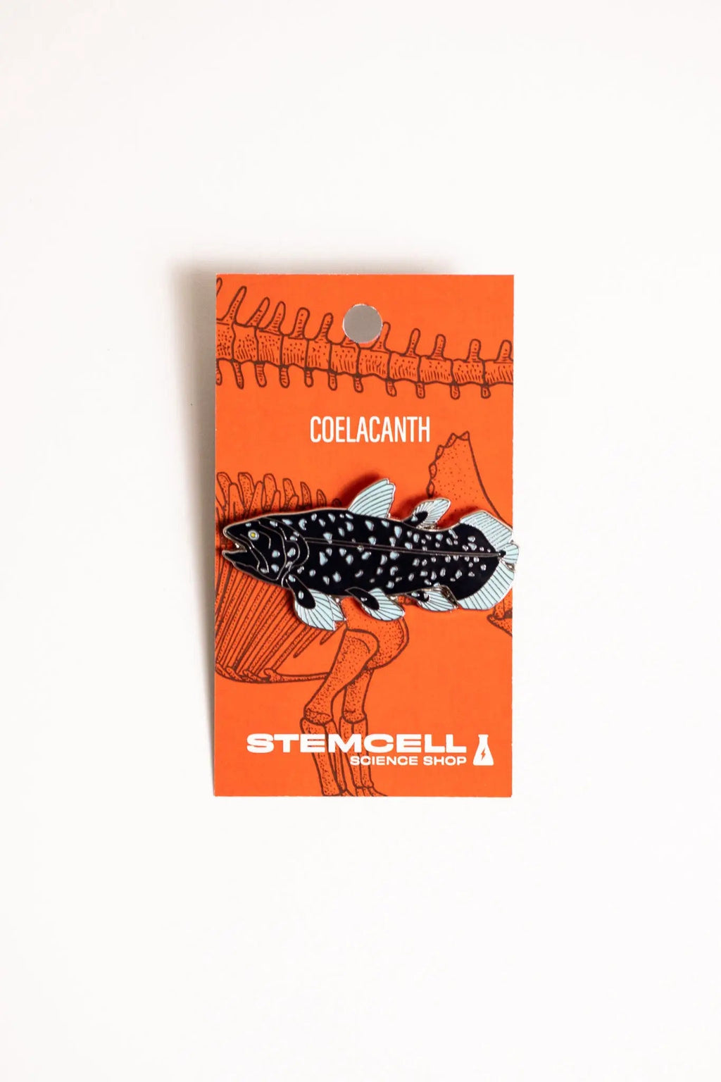 Coelacanth Enamel Pin (Coelacanthiformes), Default Title at Stemcell Science Shop