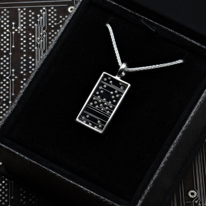 First Supercomputer Cray-1 Pendant Necklace