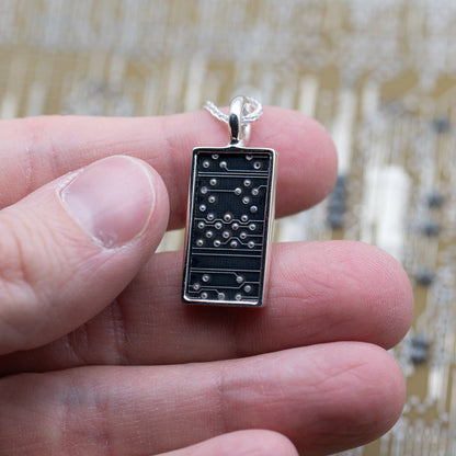 First Supercomputer Cray-1 Pendant Necklace