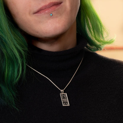 First Supercomputer Cray-1 Pendant Necklace