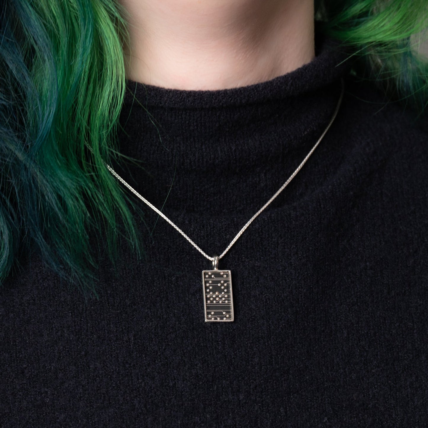 First Supercomputer Cray-1 Pendant Necklace