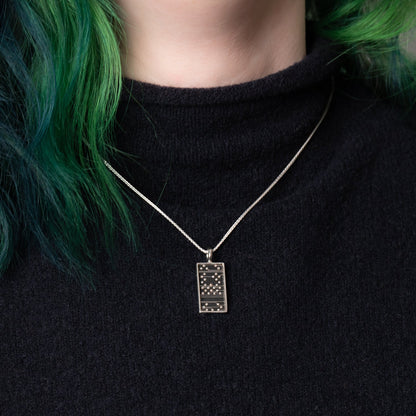 First Supercomputer Cray-1 Pendant Necklace