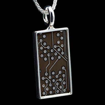 First Supercomputer Cray-1 Pendant Necklace