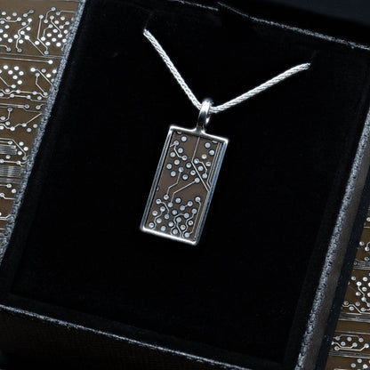 First Supercomputer Cray-1 Pendant Necklace
