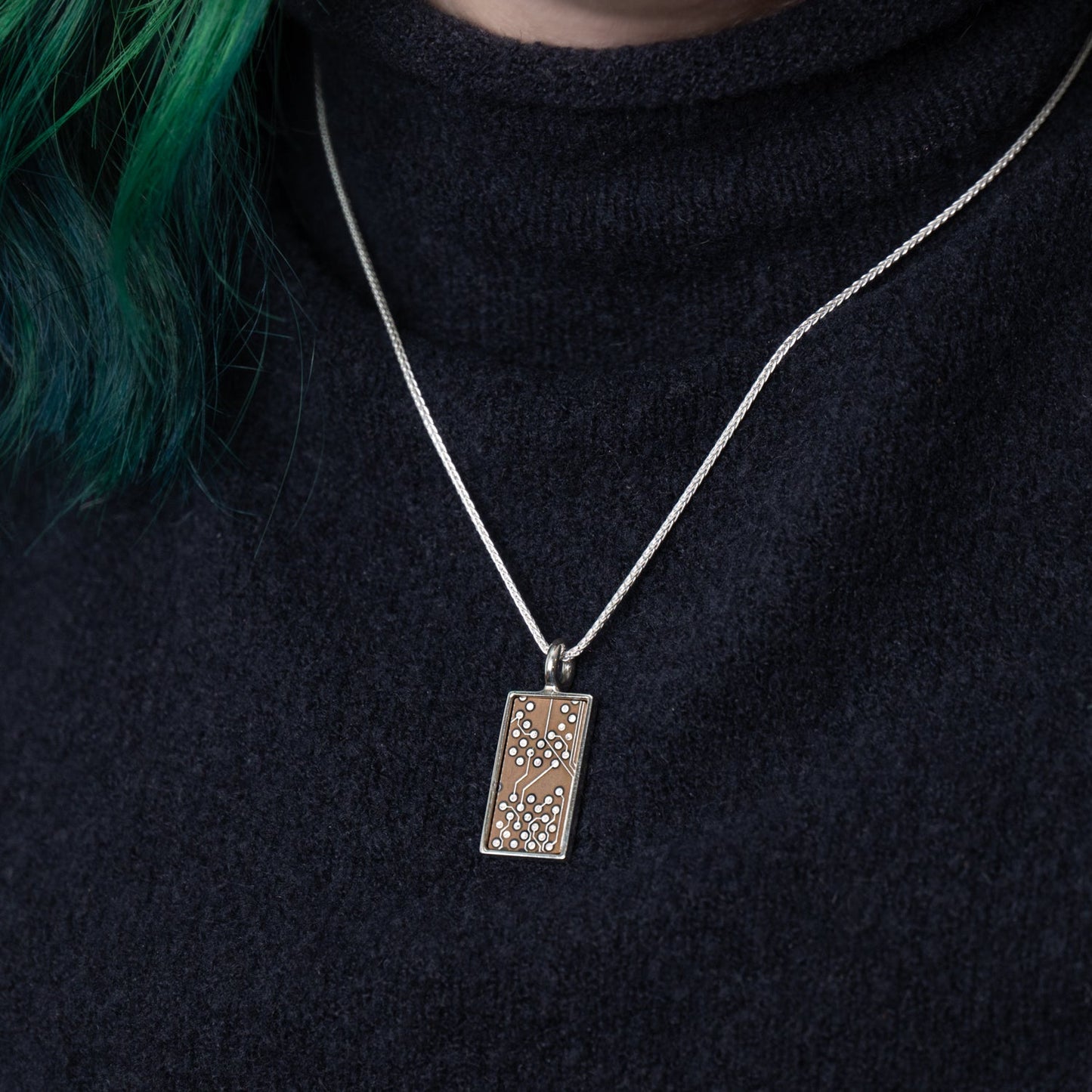 First Supercomputer Cray-1 Pendant Necklace