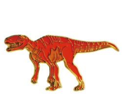 Fukuiraptor Enamel Pin (Fukuiraptor kitadaniensis) - Stemcell Science Shop