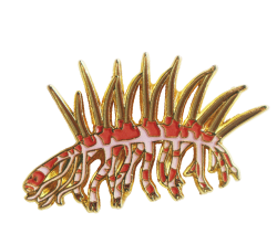 Hallucigenia Enamel Pin (Hallucigenia sparsa) - Stemcell Science Shop