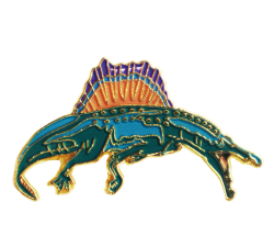 Spinosaurus Enamel Pin (Spinosaurus aegyptiacus)—New 2025 - Stemcell Science Shop