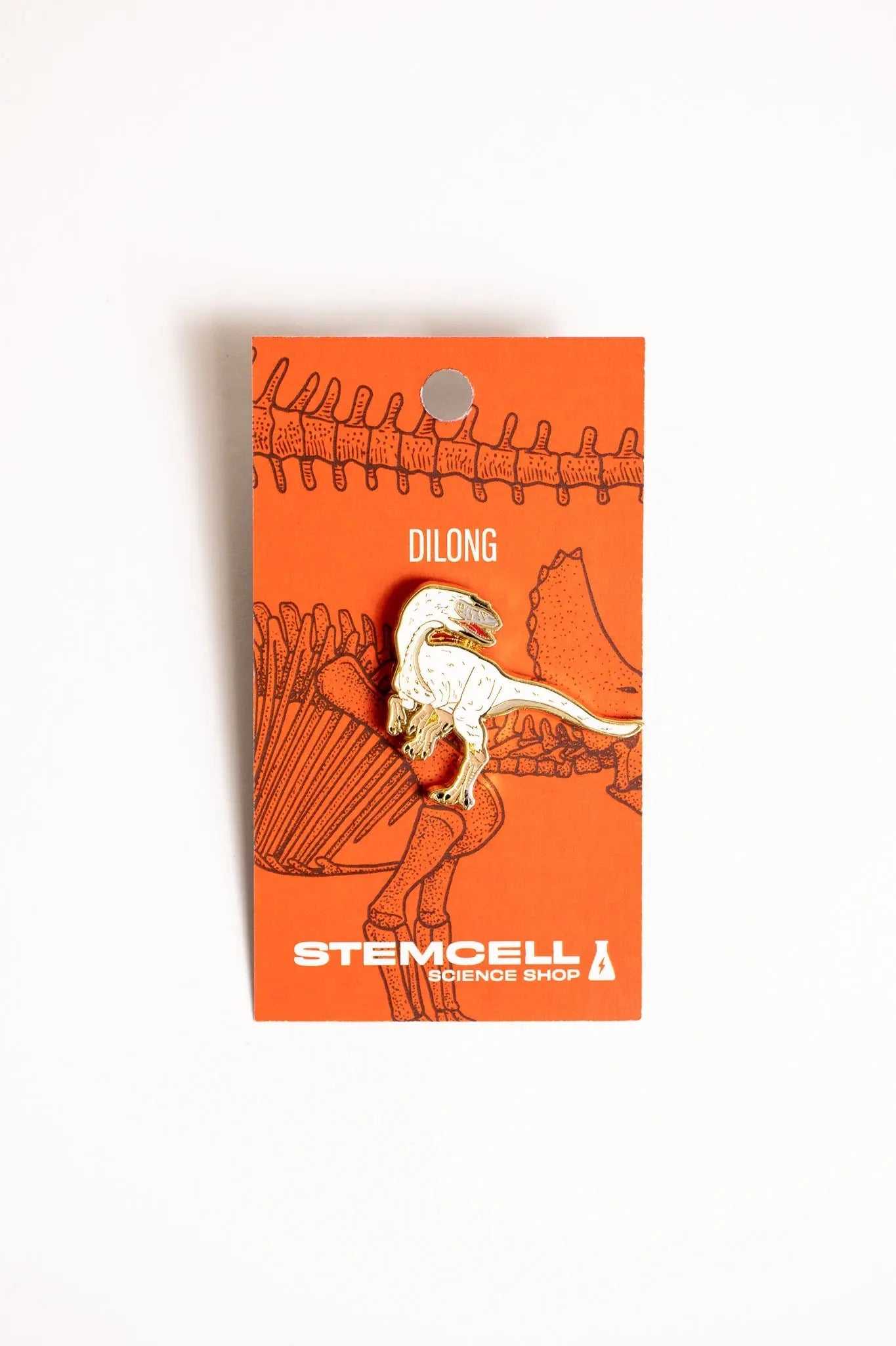 Dilong Enamel Pin (Dilong paradoxus), Default Title at Stemcell Science Shop