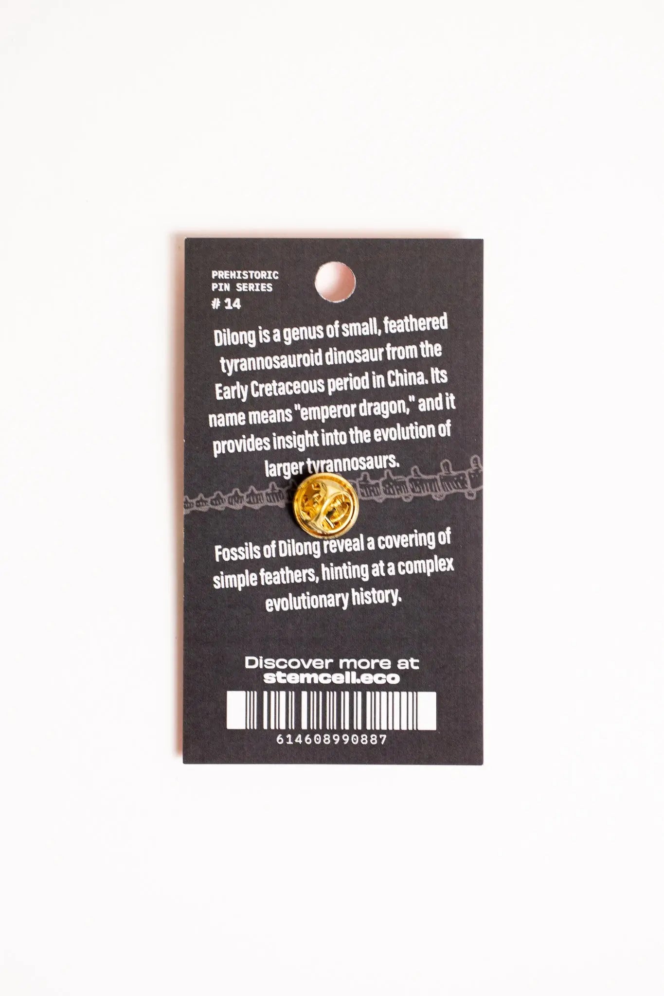 Dilong Enamel Pin (Dilong paradoxus), Default Title at Stemcell Science Shop