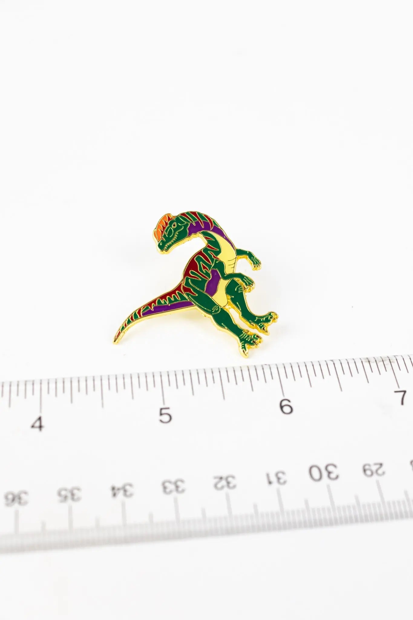 Dilophosaurus Enamel Pin (Dilophosaurus wetherilli), Default Title at Stemcell Science Shop