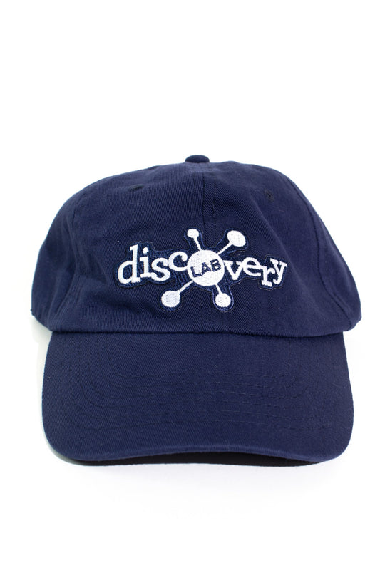 Discovery Lab Dad Hat - Navy Apparel Stemcell Science Shop