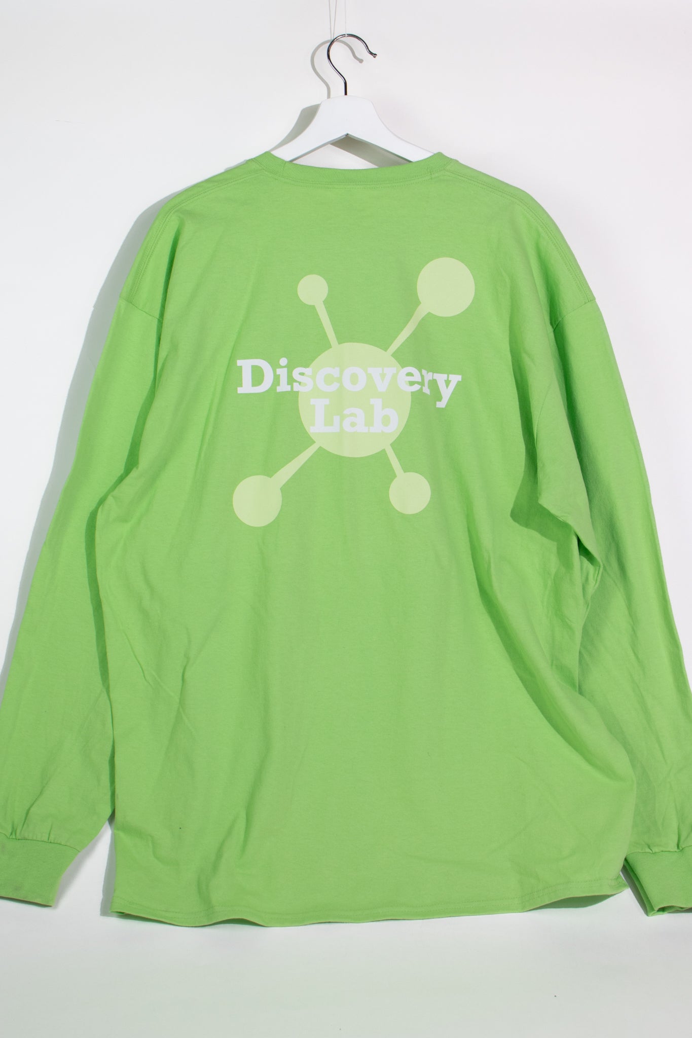 Discovery Lab Long Sleeve Tee - Lime Apparel Stemcell Science Shop