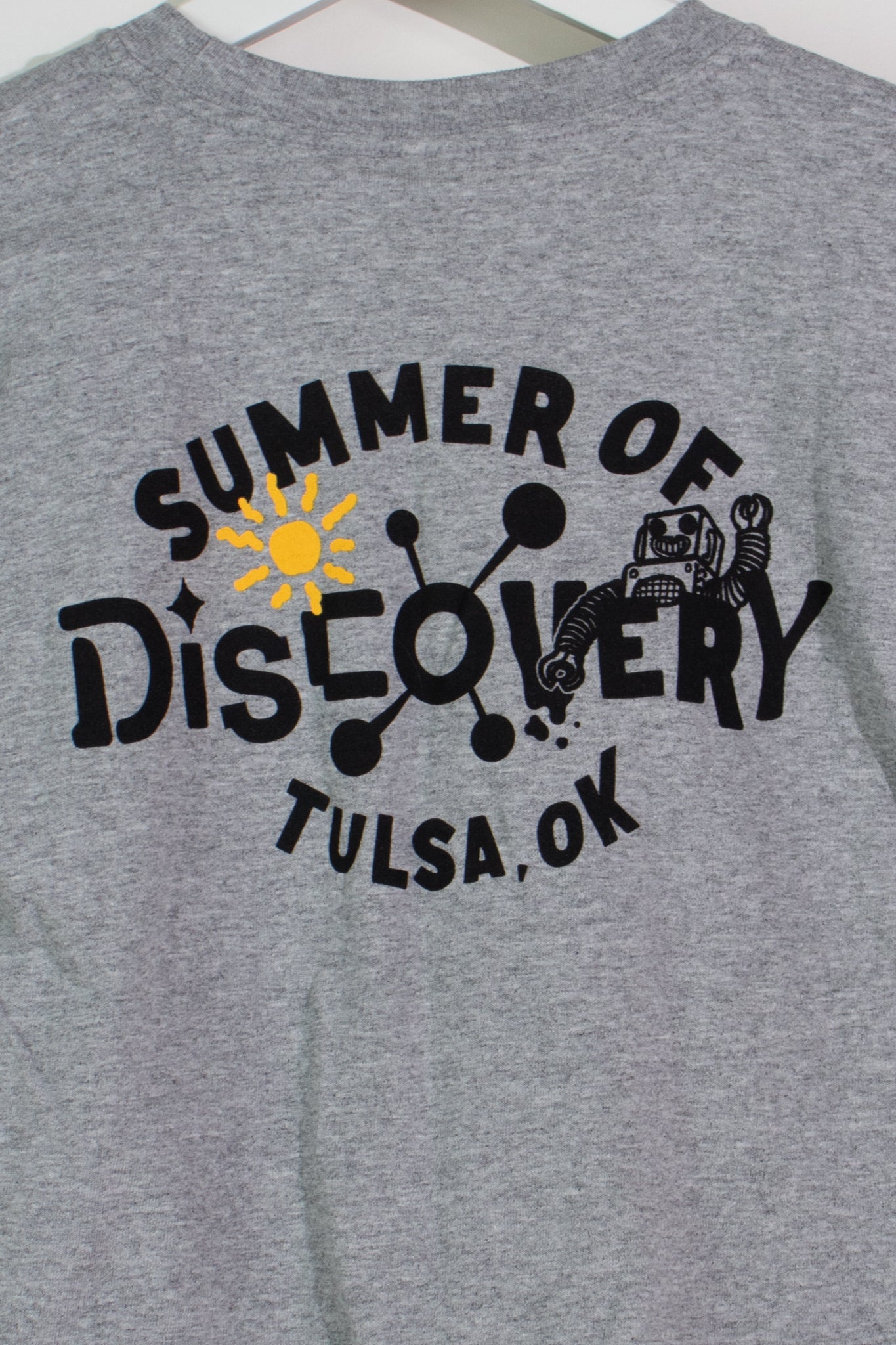 Discovery Lab Summer Camp Tee Grey Apparel Stemcell Science Shop