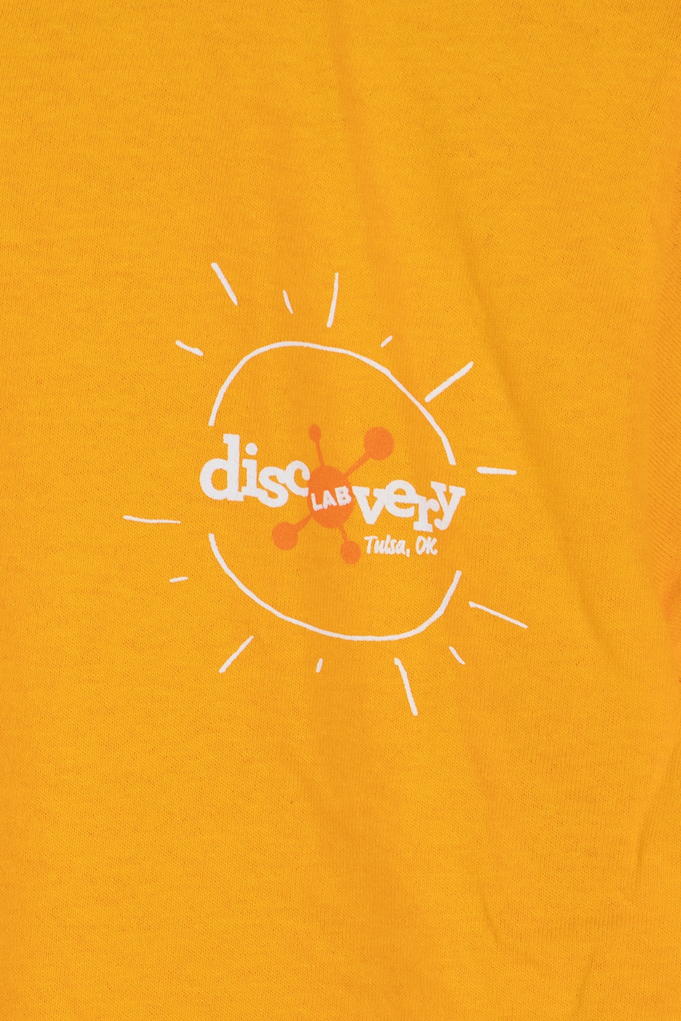 Discovery Lab Summer Tee Orange - Apparel from Stemcell Science Shop