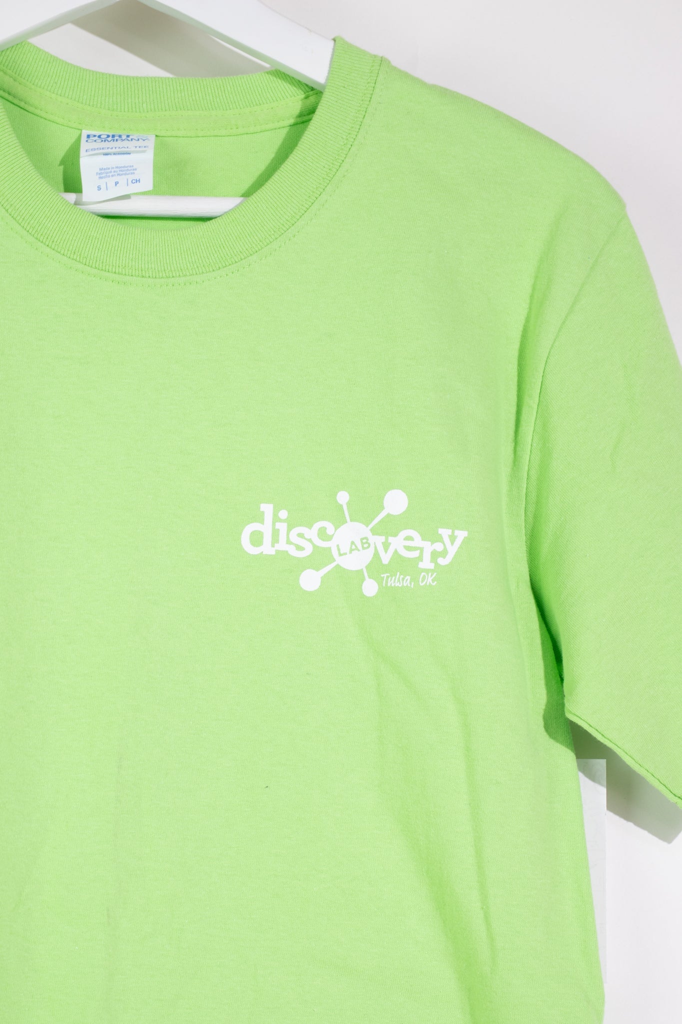 Discovery Lab Tee - Lime Apparel Stemcell Science Shop