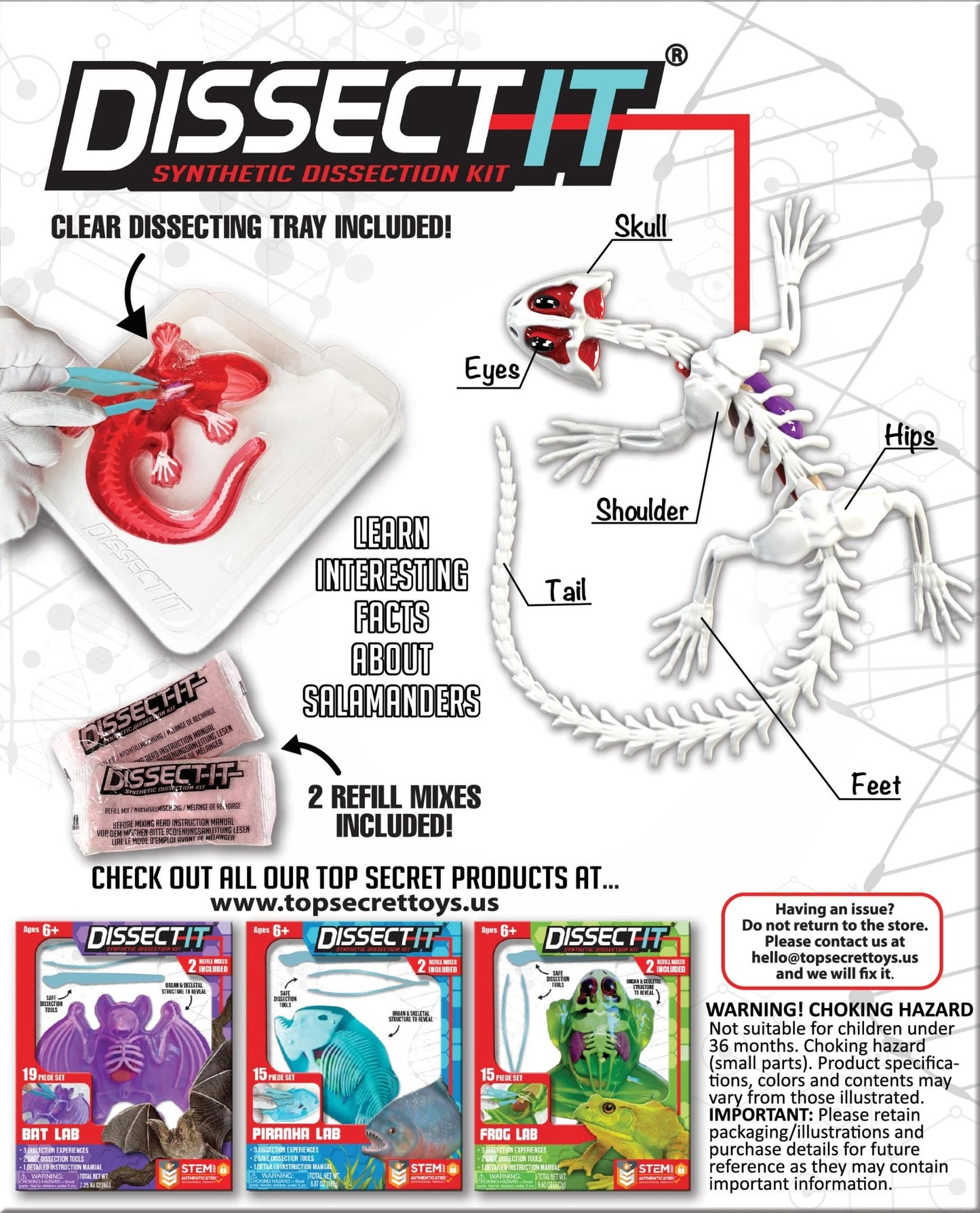 Dissect - It® Salamander Lab Kids Stemcell Science Shop