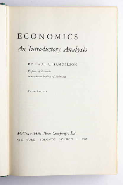 Economics: An Introductory Analysis Books Stemcell Science Shop