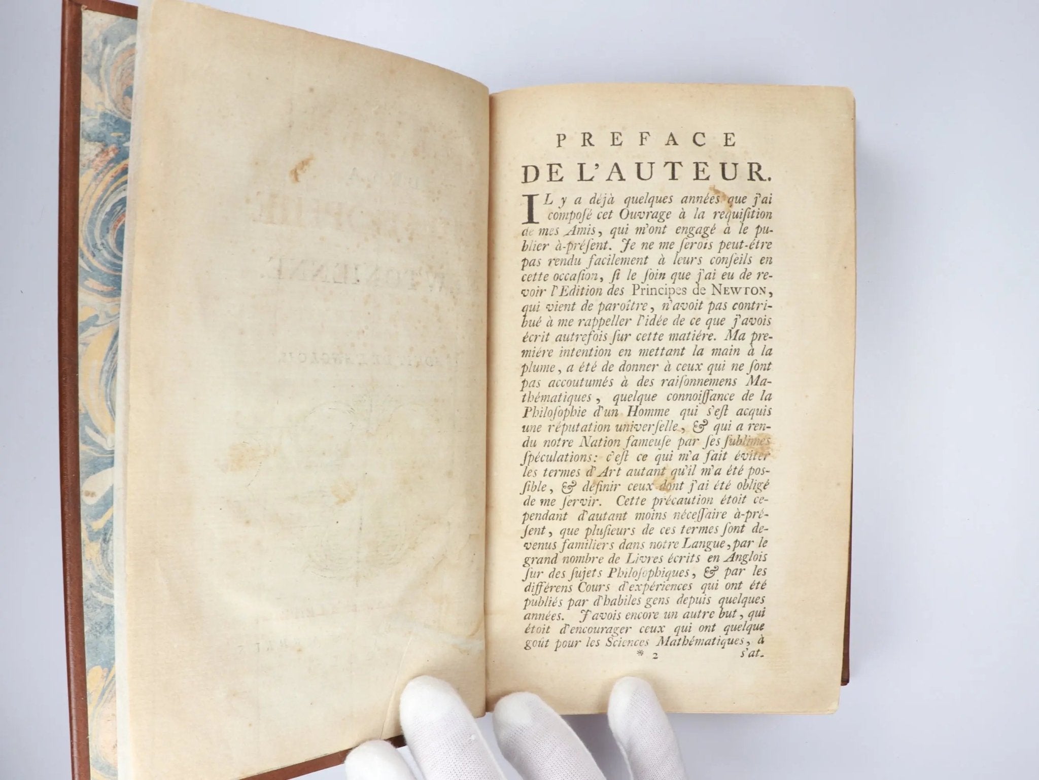 Elements of Newtonian Philosophy (French Translation), First Edition 1755, Default Title at Stemcell Science Shop