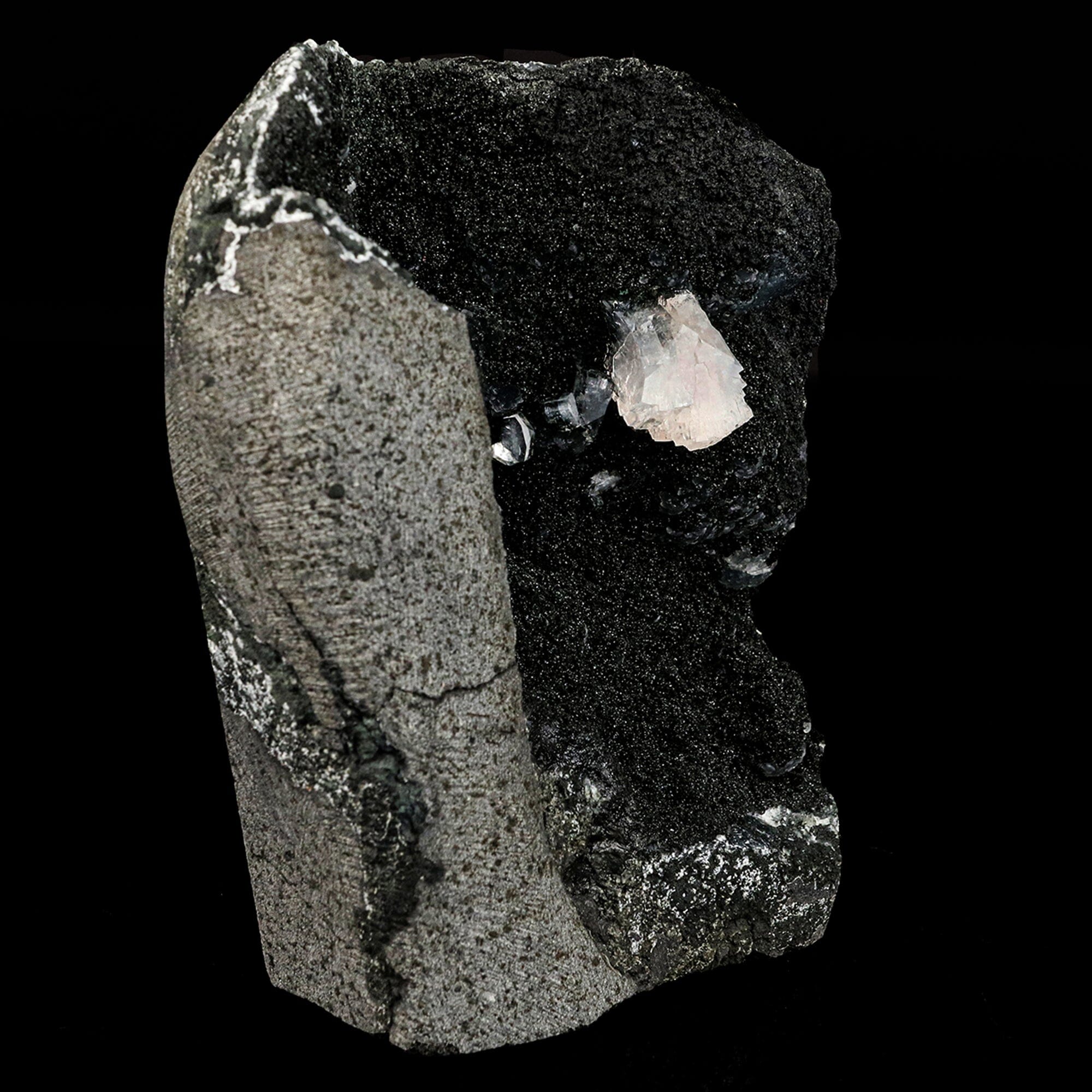 Epi-Stilbite & Heulandite in Julgoldite geode Rare Find Free Standing Natural Mineral Specimen # B 6669