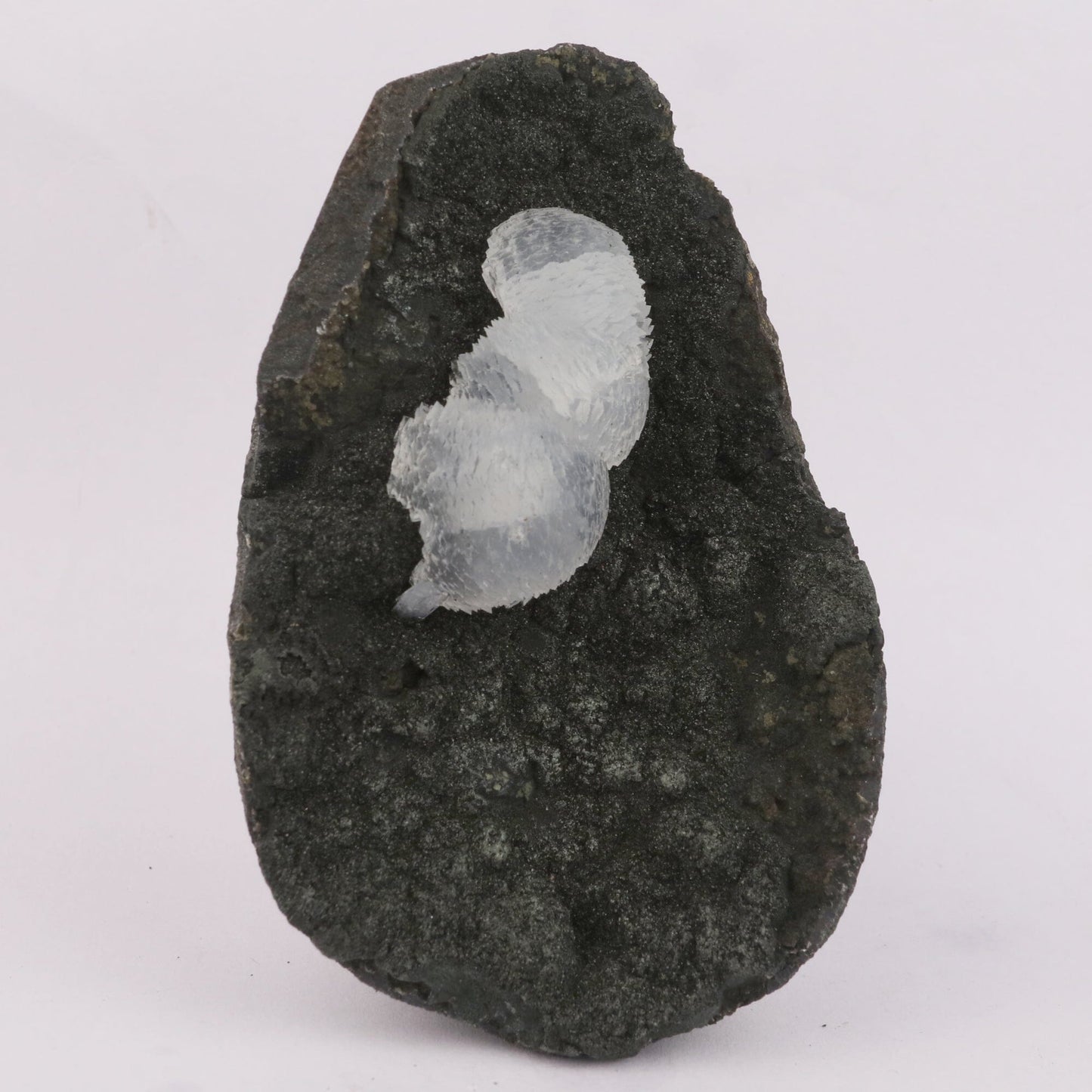 Epi-Stilbite in Julgoldite geode Rare Find Natural Mineral Specimen # B 6673