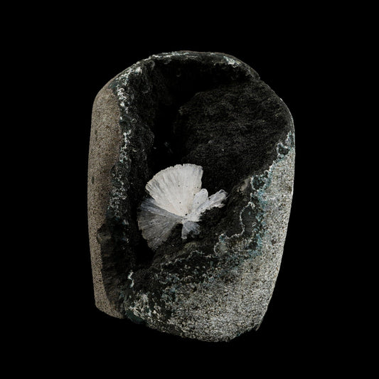 Radial Epi-Stilbite with Julgoldite, Two Rare Minerals in One Natural Mineral Specimen # B 6651