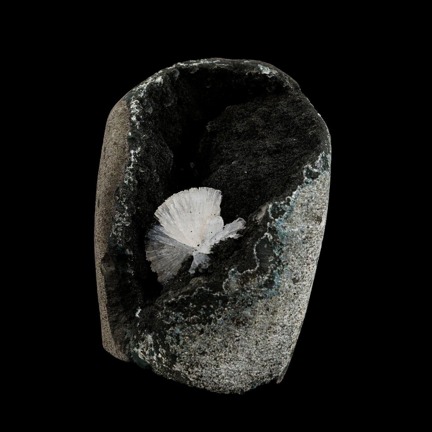 Radial Epi-Stilbite with Julgoldite, Two Rare Minerals in One Natural Mineral Specimen # B 6651
