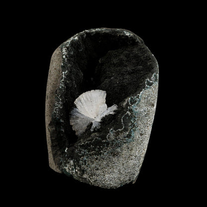 Radial Epi-Stilbite with Julgoldite, Two Rare Minerals in One Natural Mineral Specimen # B 6651