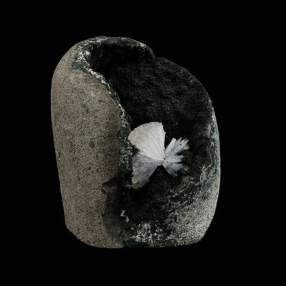 Radial Epi-Stilbite with Julgoldite, Two Rare Minerals in One Natural Mineral Specimen # B 6651