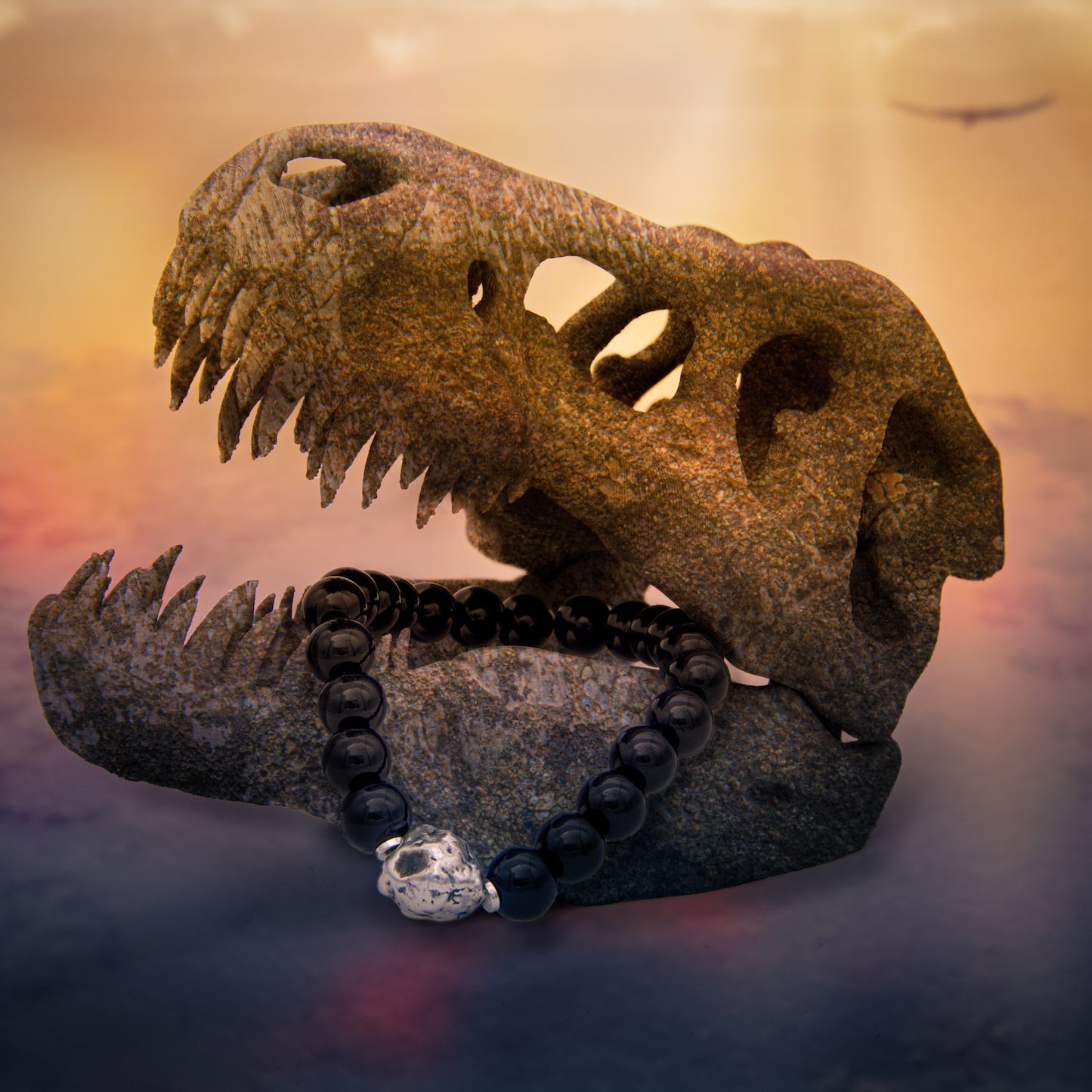 Extinction Bracelet - Death of the Dinosaurs - K-Pg Boundary Layer