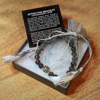 Extinction Bracelet - Death of the Dinosaurs - K-Pg Boundary Layer