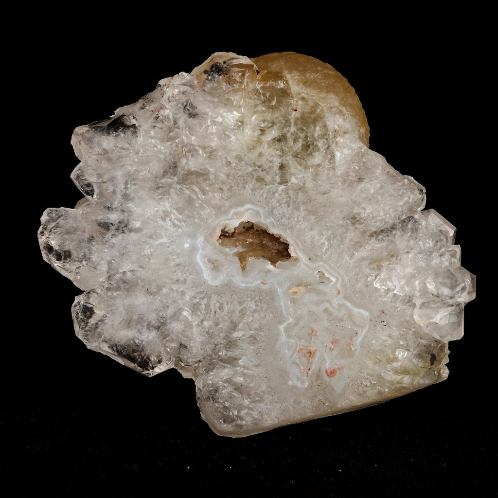 Fluorite ball on MM Quartz Natural Mineral Specimen # B 5338