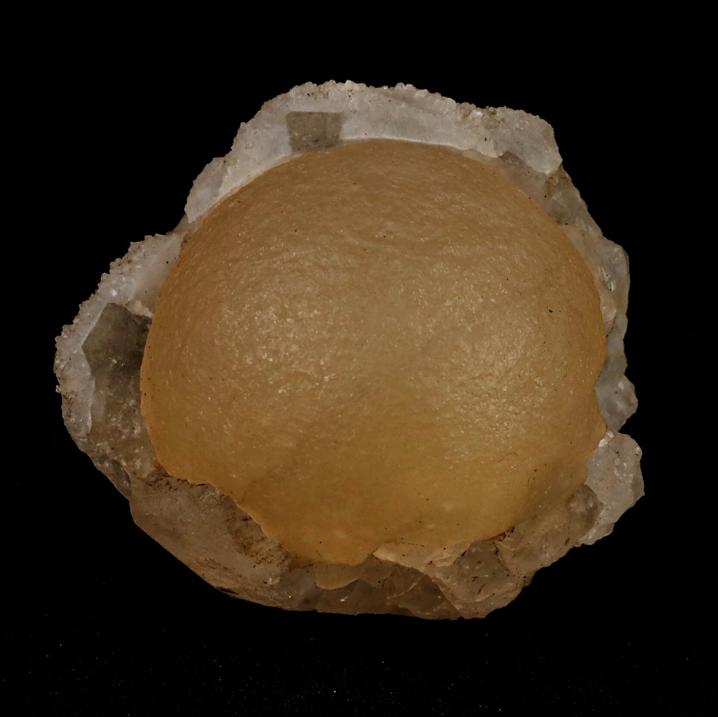 Fluorite ball on MM Quartz Natural Mineral Specimen # B 5351