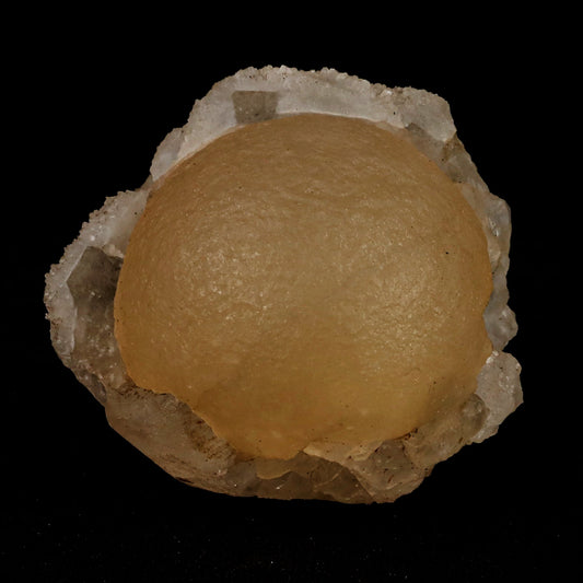 Fluorite ball on MM Quartz Natural Mineral Specimen # B 5351
