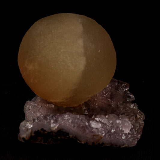 Fluorite Botryoidalon Amethyst Natural Mineral Specimen  # B 5194