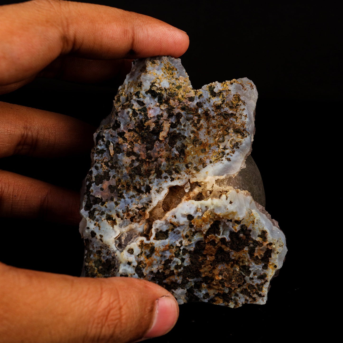 Fluorite Huge Ball on Amethyst Very Rare Natural Mineral Specimen # B 5759