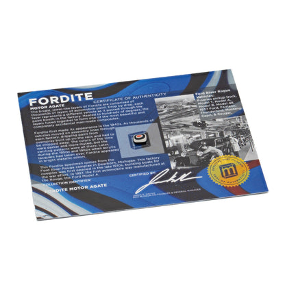 Fordite - Display Card