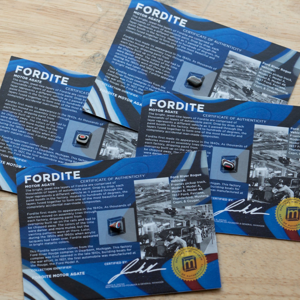 Fordite - Display Card